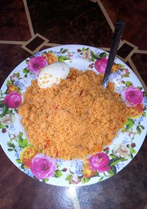 A picture of Jellof couscous.