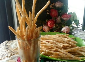 Foto resep Kue bawang/ladrang/stik bawang renyah simpel