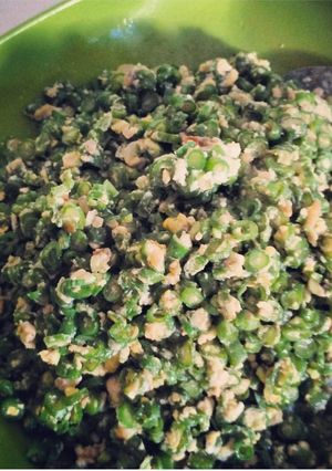 Foto resep Oseng kacang panjang + telur