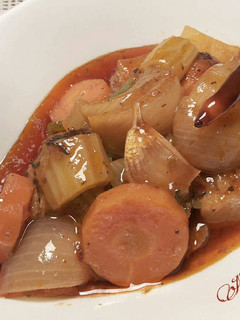 Una foto de Tubérculos en escabeche ligero