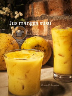 Gambar Jus mangga susu