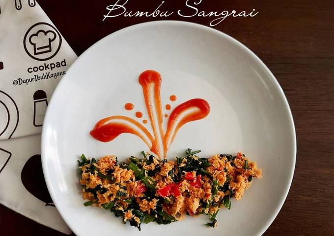 Ini dia! Resep enak memasak 522. Urap Seledri Bumbu Sangrai yang enak