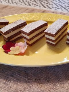 Mézes szelet recept fotója