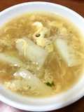Hong Kong-Style Hot and Sour Soup + Turnip Cake