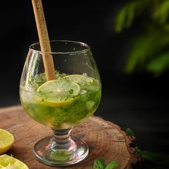 Refreshing Mint Sorbet Lemonade A picture of Refreshing Mint Sorbet Lemonade.