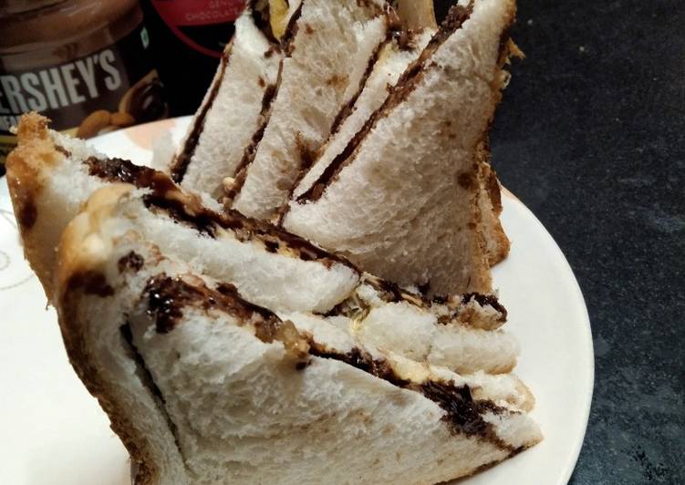 Step-by-Step Guide to Make Homemade Chocolate sandwich