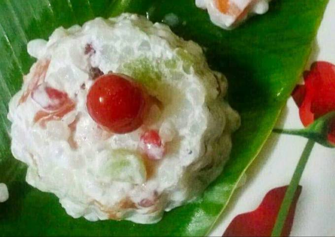 Recipe of Homemade Healthy Sabudana Fruit Cake