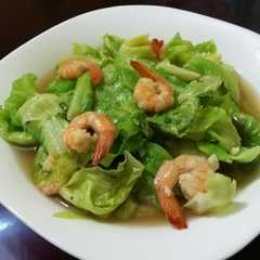 A picture of Tumis keciwis udang simple ala Mama Valen.