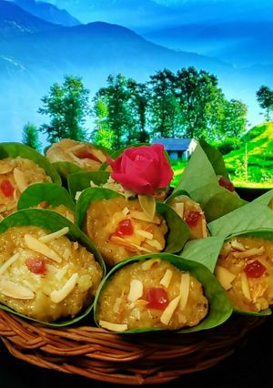 A picture of Singori - A dessert from the hills.
