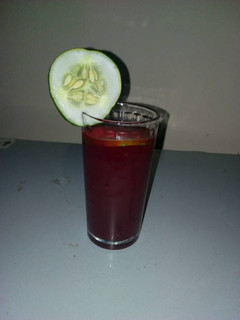 A picture of Zobo drink.