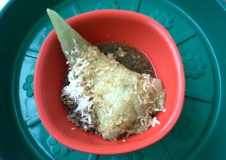 resep cara buat Lupis ketan