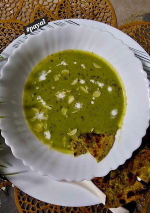 ब्रोक्कली आलमंड सूप रेसिपी मुख्य फोटो