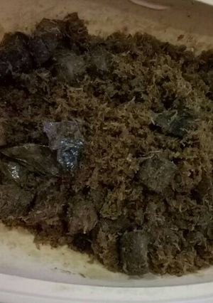 Foto resep Serundeng daging simple