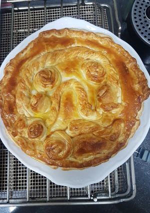 Una foto de Tortilla de patatas en hojaldre