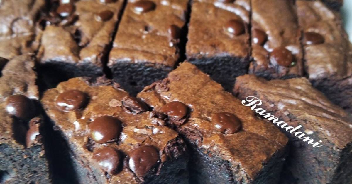 2 048 resep  brownies  panggang  nyoklat enak dan sederhana 