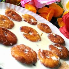 Rasabali (A famous Oriya sweet) A picture of Rasabali (A famous Oriya sweet).