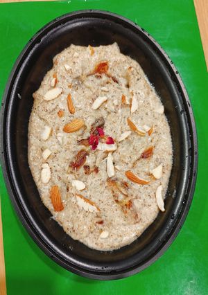 A picture of Rajgira halwa.