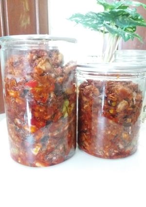 Foto resep Sambel Cumi Asin Pete