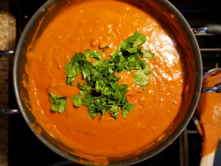Easy Steps Make|Recipe} Pumpkin coconut curry, So Delicious