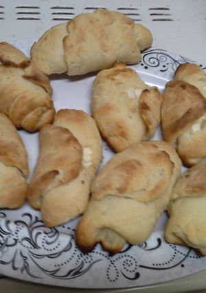 صورة لوصفة كرواسان بالجبنة