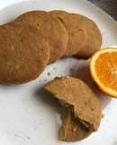 Narancsos reggeli keksz (Gluténmentes, vegán)