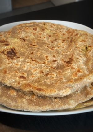 Une photo de Aloo Paratha
