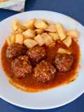 Spanish Meatballs in Sauce