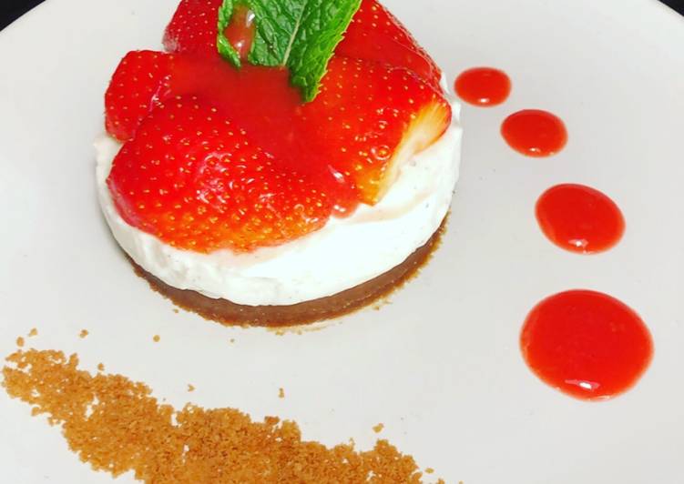 Mon Rond De Fraise De Shayna Mas Bonita Cookpad