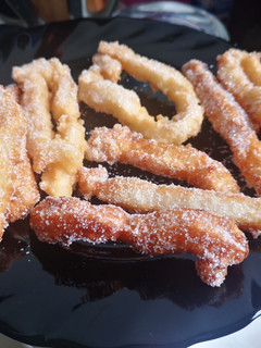 Una foto de Churros caseros