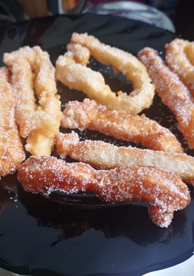 Una foto de Churros caseros