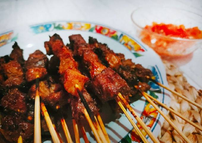 Resep Sate maranggi enak dan empuk, Lezat Sekali