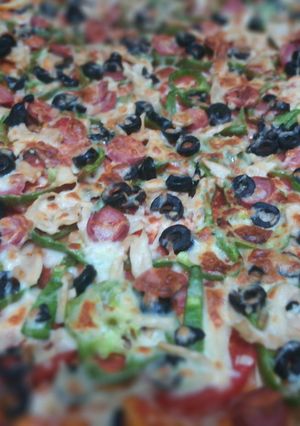 صورة لوصفة بيتزا 🍕🍕
