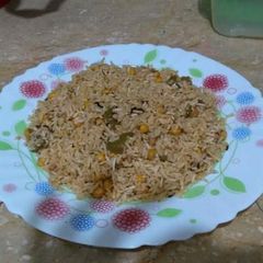 A picture of Corn Pulao.