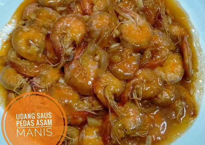 UDANG SAUS Pedas asam manis