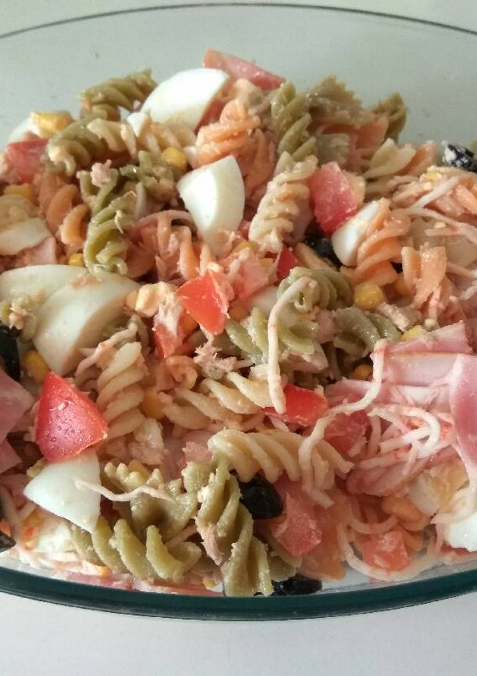 Una foto de Ensalada de pasta
