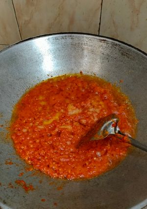 Foto resep Sambal merah -tahan lama hingga seminggu-