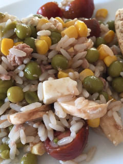 Una foto de Ensalada de arroz fácil para este verano