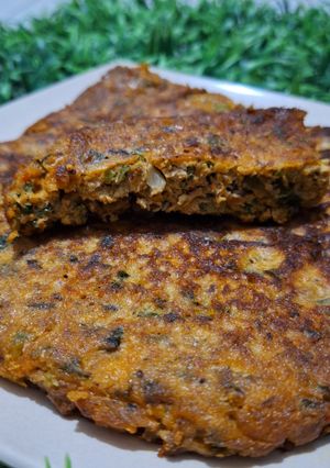 Foto resep Telur Dadar Sisa Ikan goreng Balado