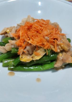 Foto resep Tumis Buncis Saos Siram Creamy