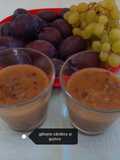 Smoothie cu prune, struguri și stafide