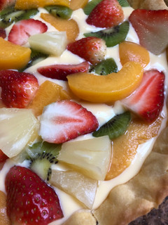 Una foto de Crema pastelera