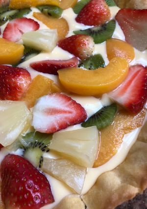 Una foto de Crema pastelera