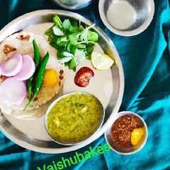 A picture of Jolada Rotti / Jowar Roti Karnataka Special.