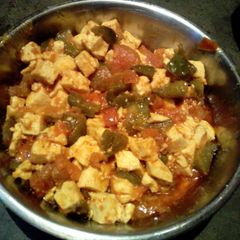 A picture of Chilli paneer.