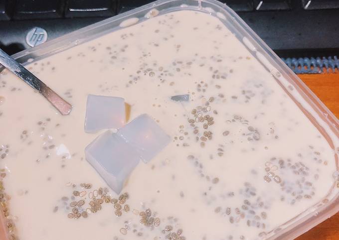 Soymilk Chiaseed Pudding