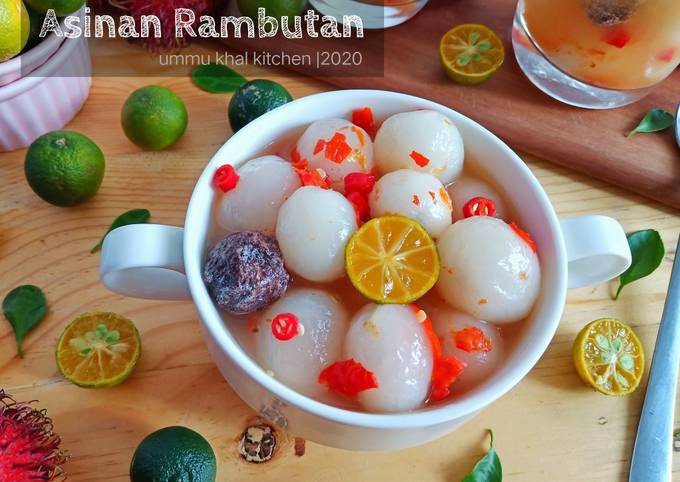 Mudah Banget Membuat Resep Asinan Rambutan