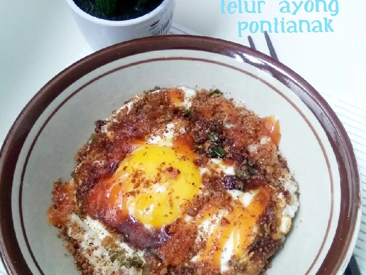 Langkah Mudah untuk Menyiapkan Resep Bubur Nasi Garam Masala Telur Ayong Pontianak yang Enak Banget Anti Ribet, Sempurna