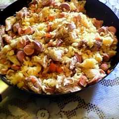 Una foto de Arroz atollado