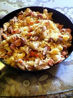 Una foto de Arroz atollado
