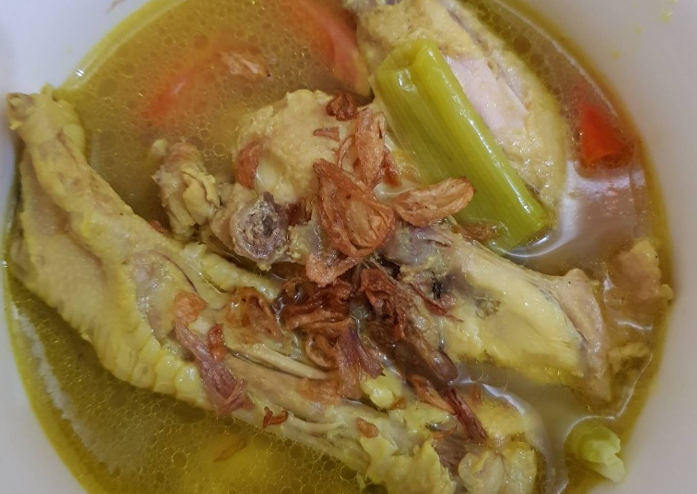 Soto Ayam + Ceker